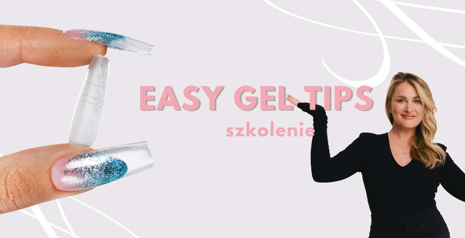 szkolenie z techniki tipsów żelowych easy gel tips eclair